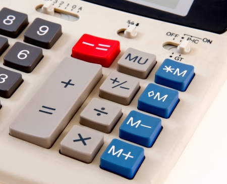 Desk Calculator Keyboardの写真素材