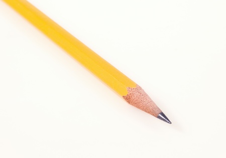 Pointed Yellow Pencilの写真素材