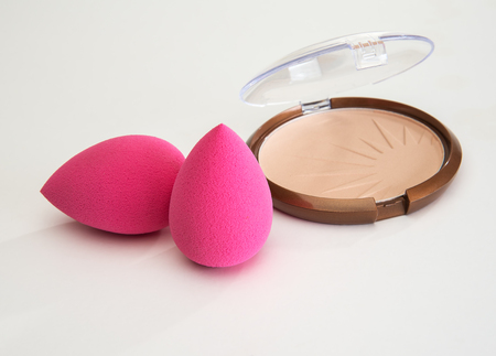 Soft and shapely new style make up  aplicator spngesの写真素材