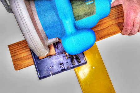 Main Power tool for comstruction- Cirular Sawの写真素材