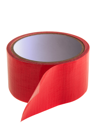 cut Red Tape as symbol for legal documentsの写真素材