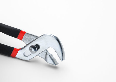 Channel lock adjustable pliers on white