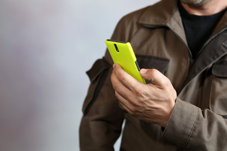 Specialized men's clothing with pocket for instruments and devices