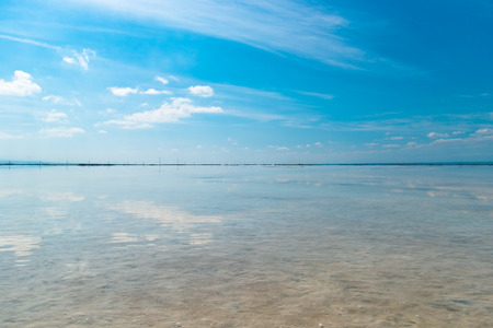 Qinghai Chaka Salt Lakeの写真素材