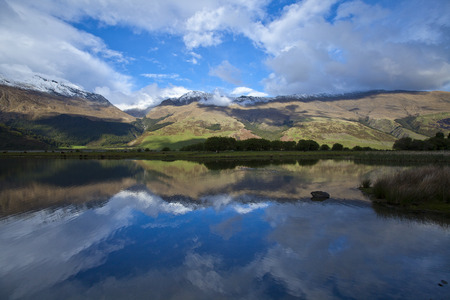 reflectionの写真素材