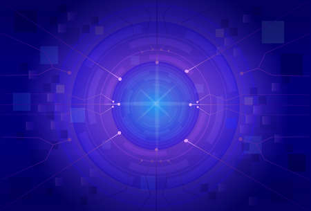 vector background abstract technology communication concept. vector, illustrationのイラスト素材