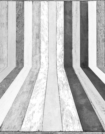 Vintage background from a weathered wooden plankの写真素材