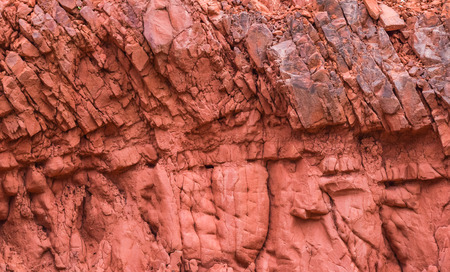 Detail  sandstone weather on mountainの写真素材