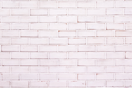 White brick wall  backgroundの写真素材