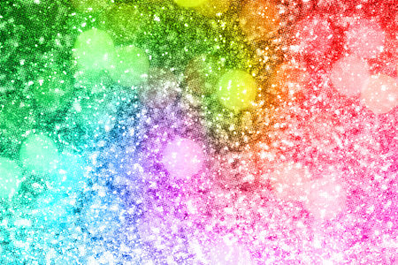 Abstract rainbow gold glitter backgroundの写真素材