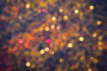 Abstract holidays lights on background
