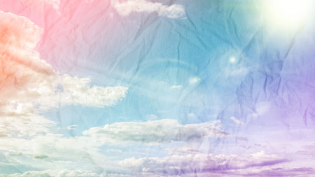 Abstract bright could colorful background,graphic art layout design.の写真素材