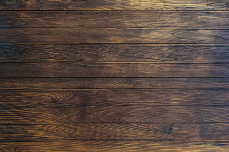 Old wooden material planks background overhead wood background wall texture with copy space