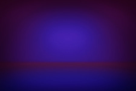 Simple blue violet vibrant Gradient Abstract light studio Background .