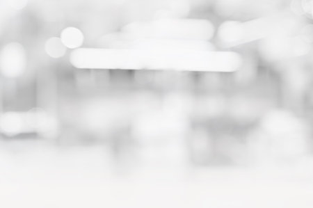 Abstract black and white bokeh Blur background use us Backdrop from Interior Building