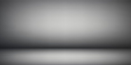 Simple black gray gradient abstract background for product or text backdrop designのイラスト素材