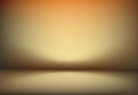 Simple cream gold retro gray abstract background ,studio gradient light background for product montage or text backdrop designsのイラスト素材