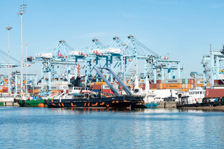 Cargo Operations at Port of Algeciras Spain