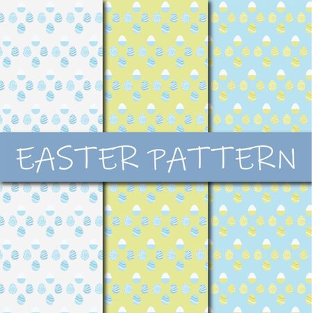 Egg pattern 3-packのイラスト素材
