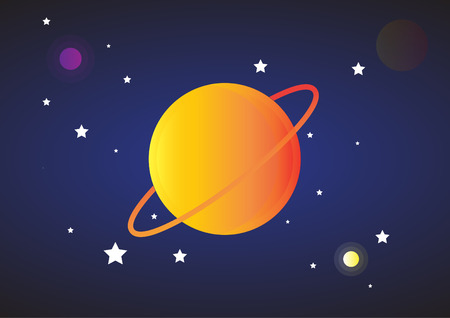 Galaxy backgroundのイラスト素材