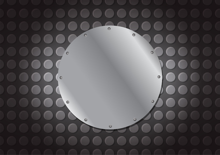 Pattern Of Metal Background Vectorのイラスト素材