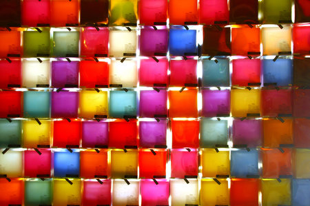 Colour of Candle の写真素材