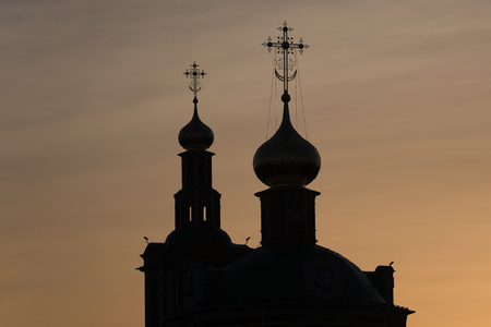 Orthodox Christian Crossの写真素材