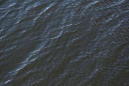 Waves on the waterの写真素材