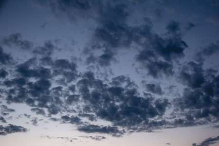 Evening cloudsの写真素材