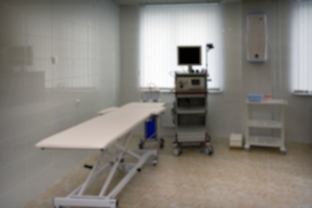 Blurred treatment roomの写真素材