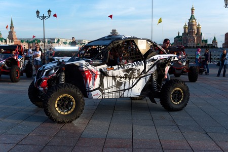 Quad bike BRP Can-Am Maverick X3 X DSのeditorial素材