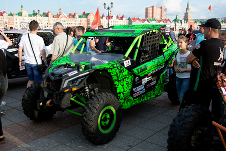 Quad bike BRP Can-Am Maverick X3 X DSのeditorial素材