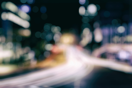 Blurred colorful urban building background design abstract scene light pastel with bokeh at city beautiful calm conceptの写真素材