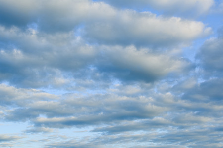 Beautiful blue sky with clouds background.Sky clouds.Sky with clouds weather nature cloud blueの写真素材