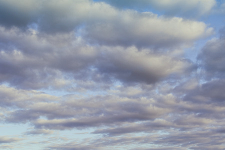 Beautiful blue sky with clouds background.Sky clouds.Sky with clouds weather nature cloud blueの写真素材