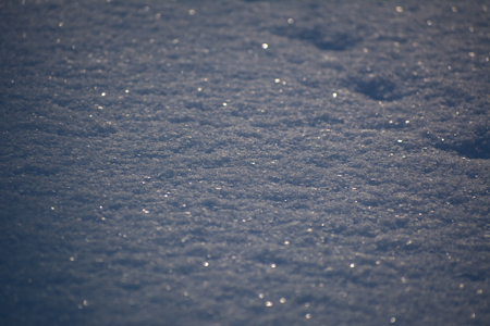 High angle view of snow texture. Winter backgroundの写真素材