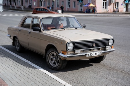 The old Soviet-made GAZ 24のeditorial素材