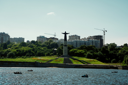The Monument of Mother-patroness of the Chuvash peopleのeditorial素材