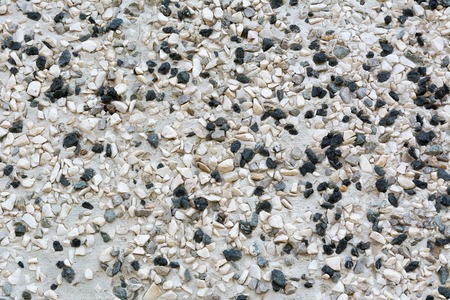 Pebble wall texture background, empty template for backgroundの写真素材