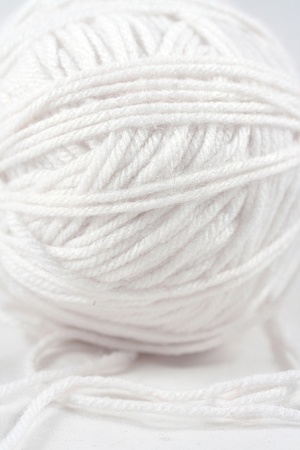 White Yarnの写真素材