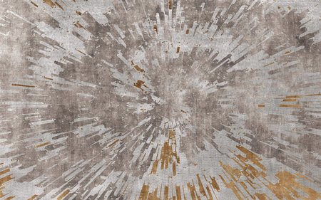 Abstract retro style art carpet, wallpaper, golden texture background