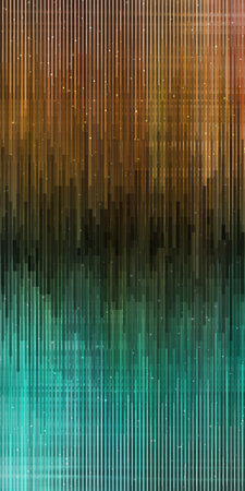 Abstract line art pattern, modern minimalist style art drawing.の写真素材