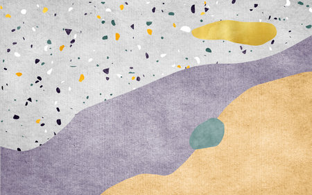 Grunge background with space for text or image. Watercolor illustration.の写真素材