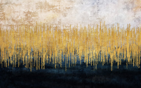 Grunge background with space for text or image. Watercolor painting.の写真素材