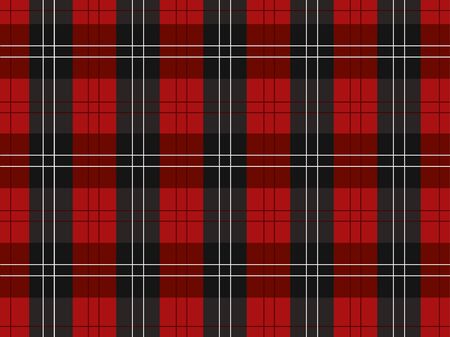 Plaid Red Texture. Illustration Design. picnic plaid in vector isolated.のイラスト素材