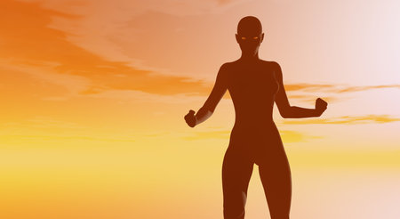 cyborgの写真素材