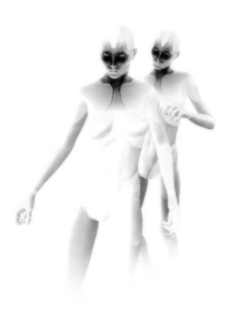 alien beingsの写真素材