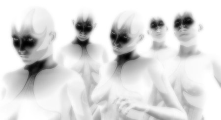 aliensの写真素材