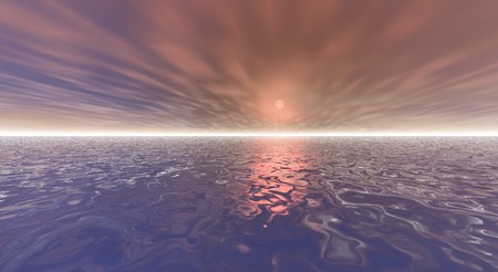 sun downの写真素材