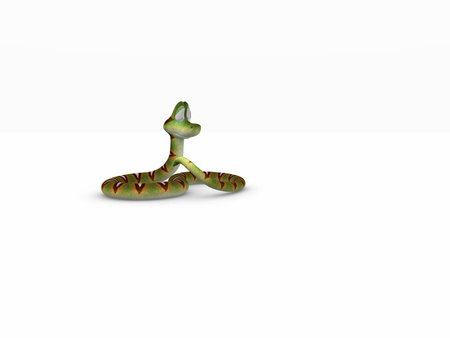 cartoon snake
